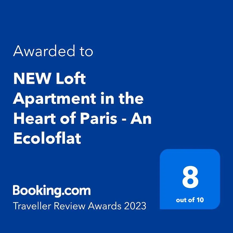 New Loft Apartment In The Heart Of Paris - An Ecoloflat